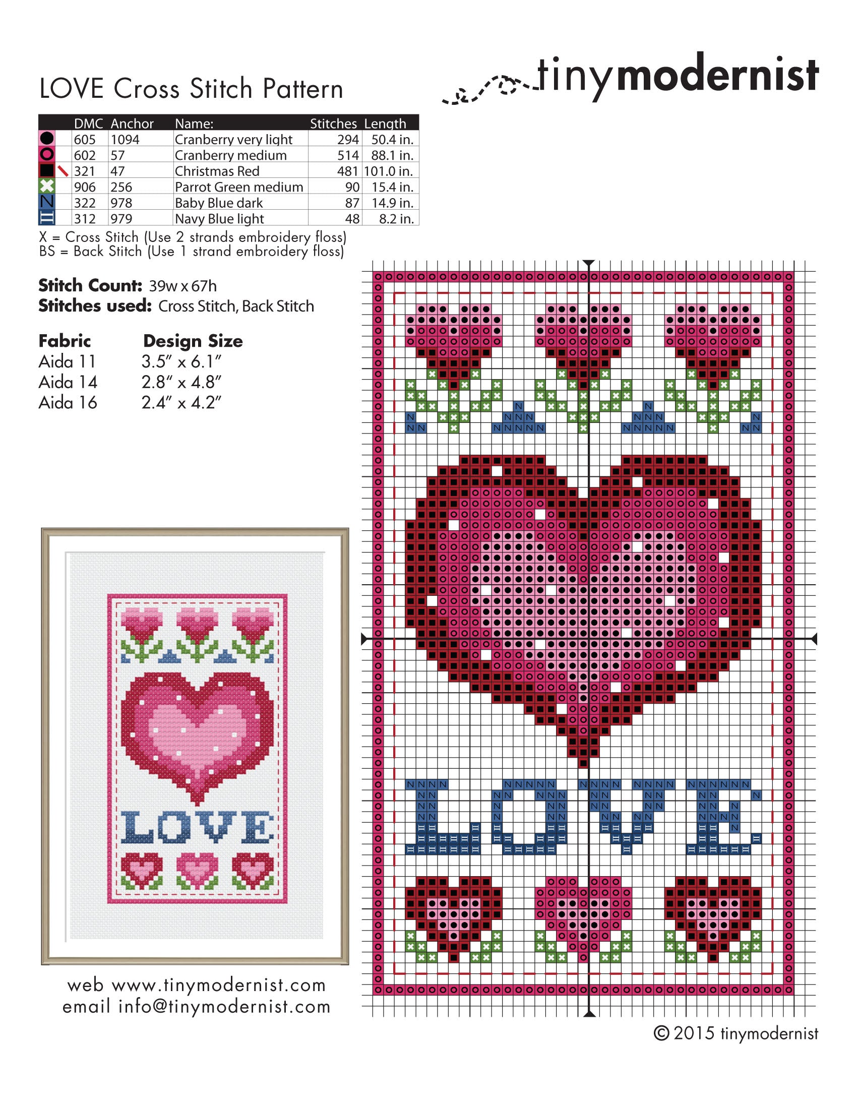 Free Printable Cross Stitch