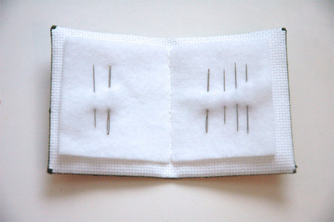 How to Make a Cross Stitch Needle Case – Tiny Modernist Cross Stitch