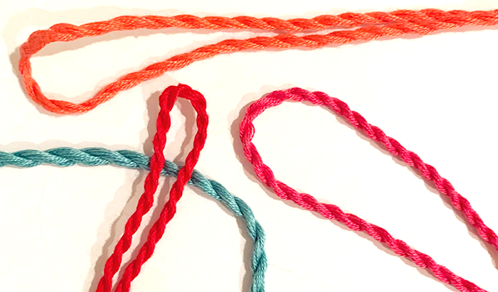 How to Make Cording from Embroidery Floss - Without a Drill
