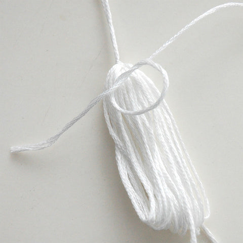 How to Make an Embroidery Thread Tassel – Tiny Modernist Cross Stitch