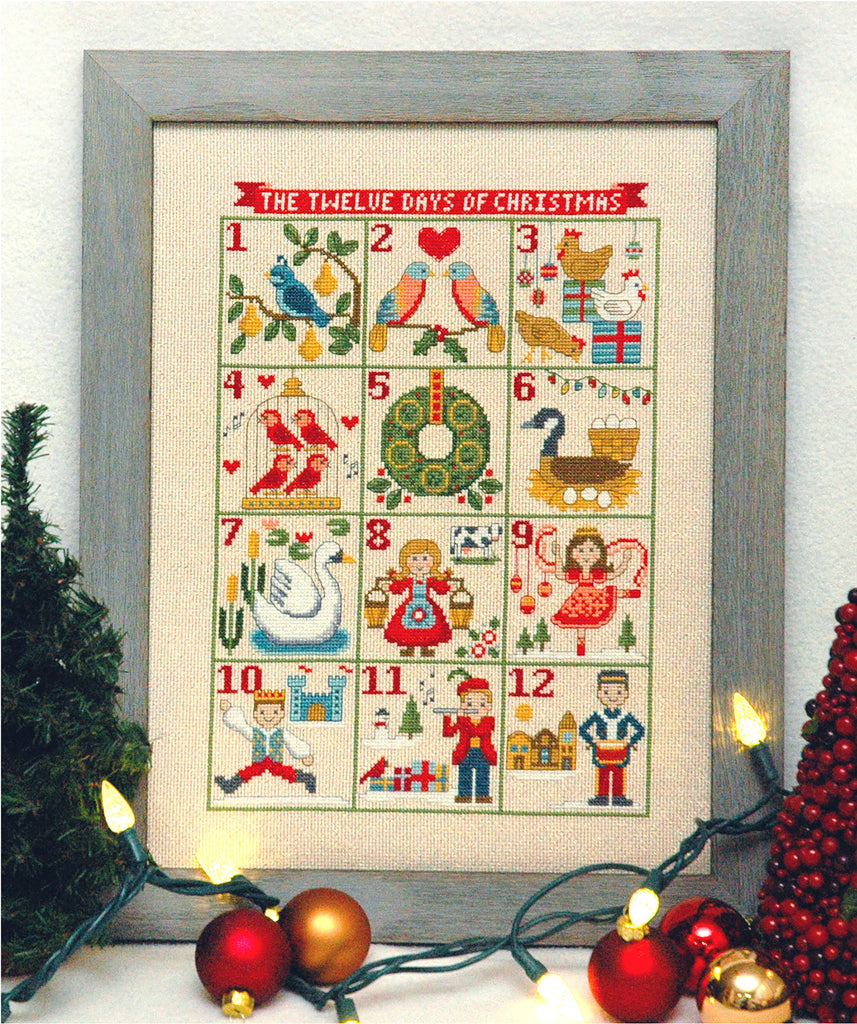 Christmas Cuties Four Cross Stitch Pattern Instant Download – Tiny  Modernist Cross Stitch