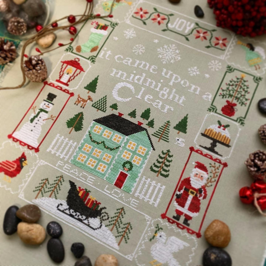 Christmas in the Country Cross Stitch Pattern Book 72 – Make & Mend