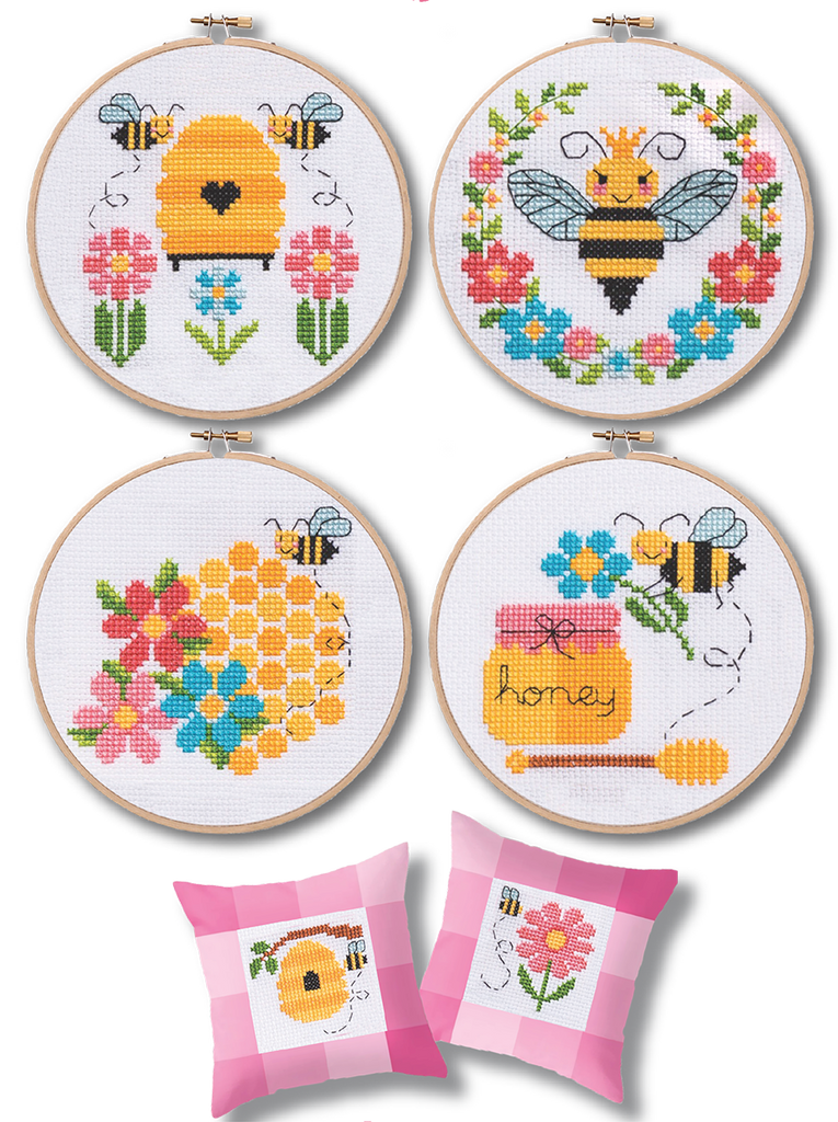 Magic Hour Cross Stitch Supplies-Elizabeth's Needlework Designs-Simply Bees