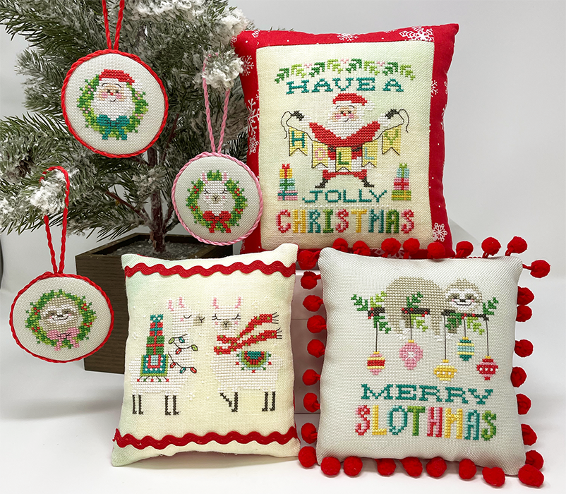 Advent Calendar Cross Stitch PDF Pattern – Tiny Modernist Cross Stitch