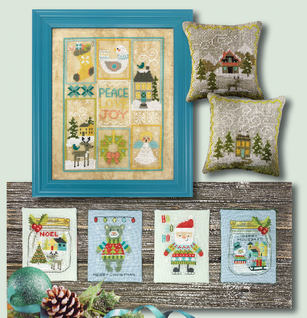 2023 Holiday SAL: The Night Before Christmas Cross Stitch Pattern – Tiny  Modernist Cross Stitch