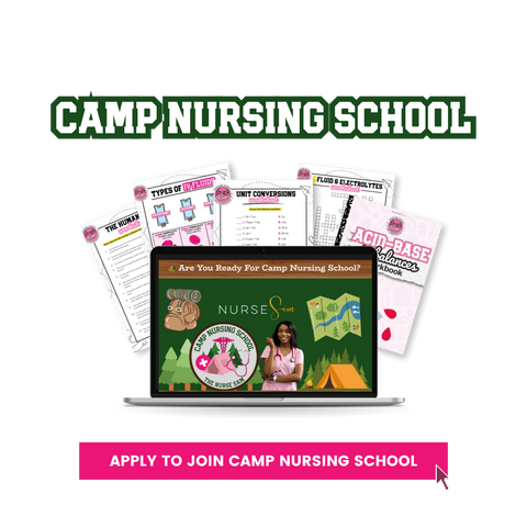Nurse sam camp nursing school membership community support fun learning