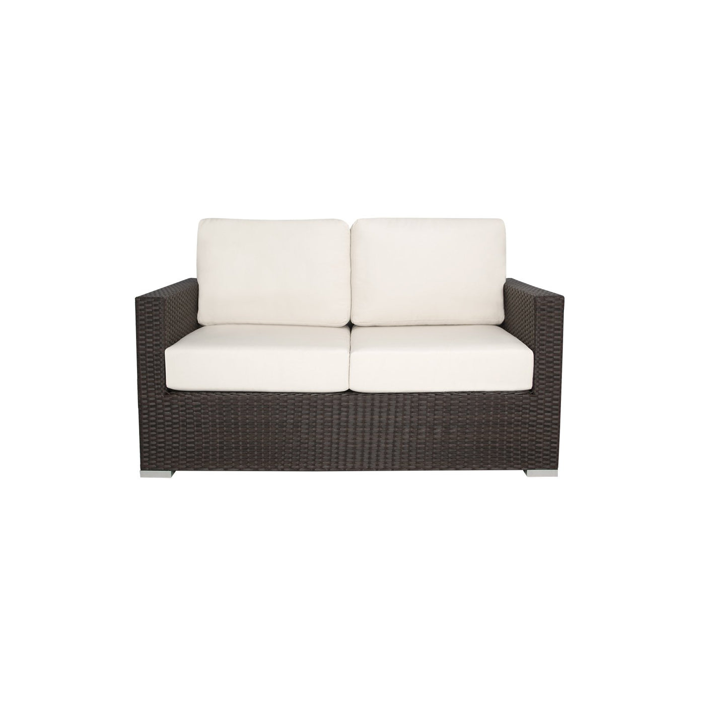 La Jolla Loveseat Espresso W Std Cushion