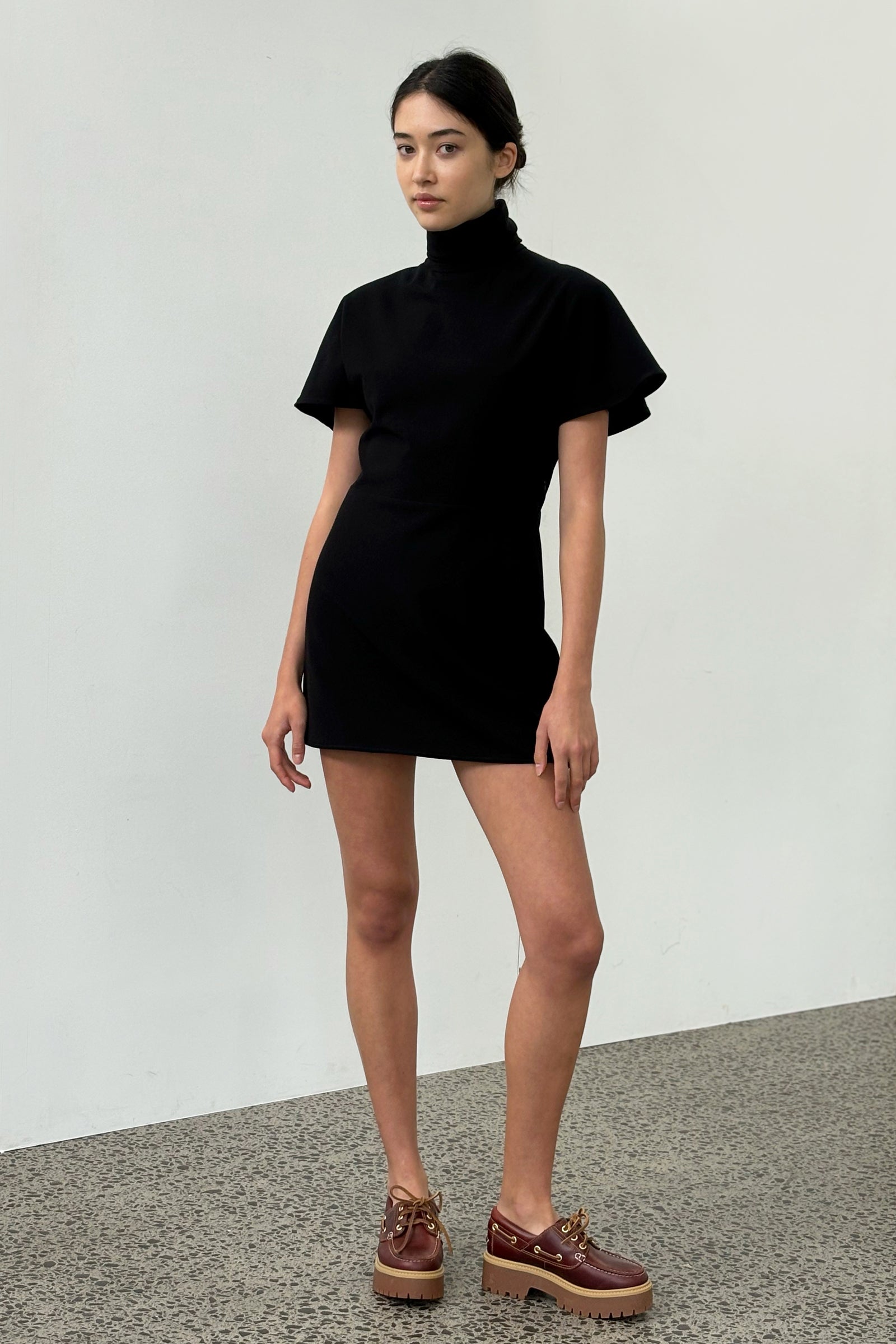 The Eco Edit ~ Shoulder-Bare Sculpting Maxi Dress - Onyx Black – HÁI the  label