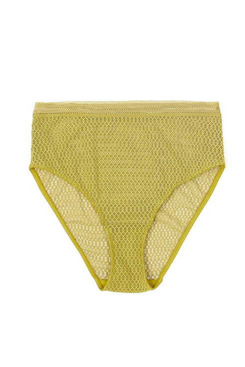 Yellow Cotton Panties On Non Nude Girl from