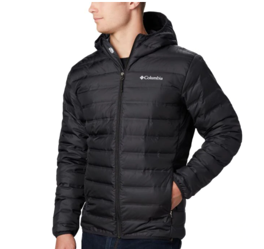 Columbia Mens Lake 22 Down Hooded Jacket - Outdoor Sports