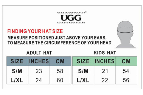 ozwear ugg sizing