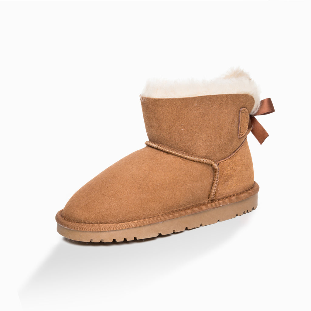 uggs with bows on side