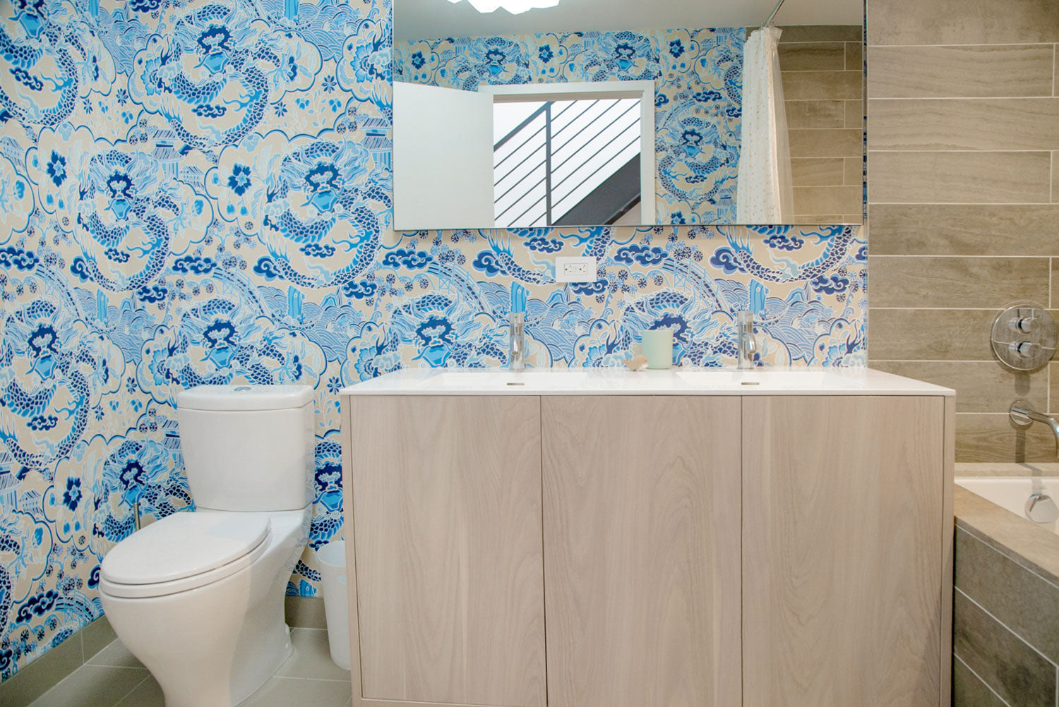 Global Home Interiors-Red Hook Brooklyn Townhouse-Boy's Bathroom