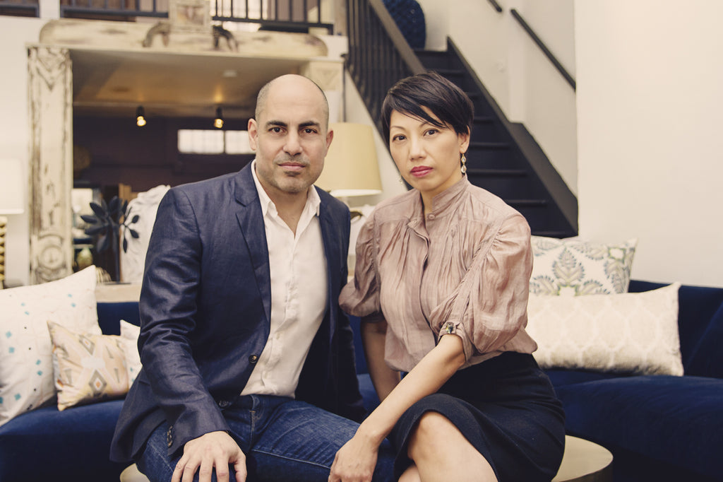 Joseph Giamarese and Vivian Hung, founders of Global Home NYC
