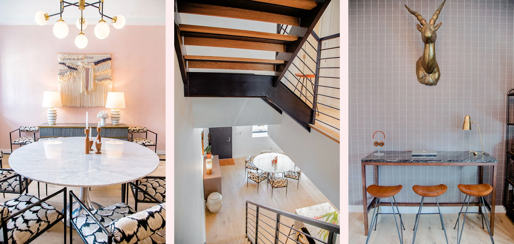 Global Home Interiors-Red Hook Brooklyn Townhouse-Dining Room