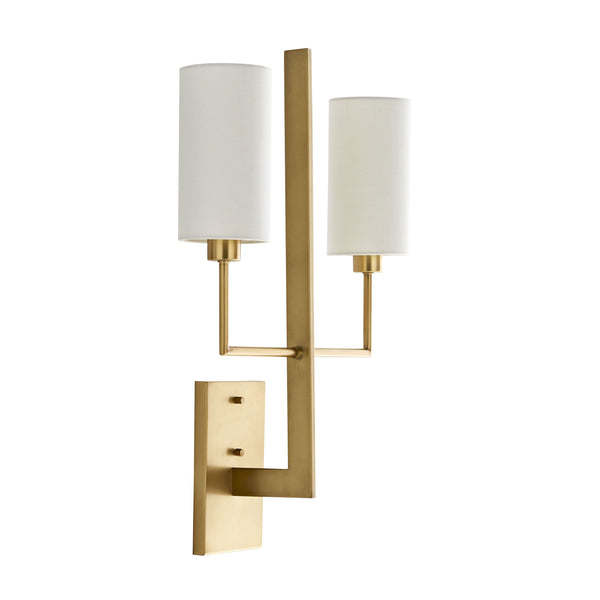 Overture Brass Wall Sconce – Global Home Interiors