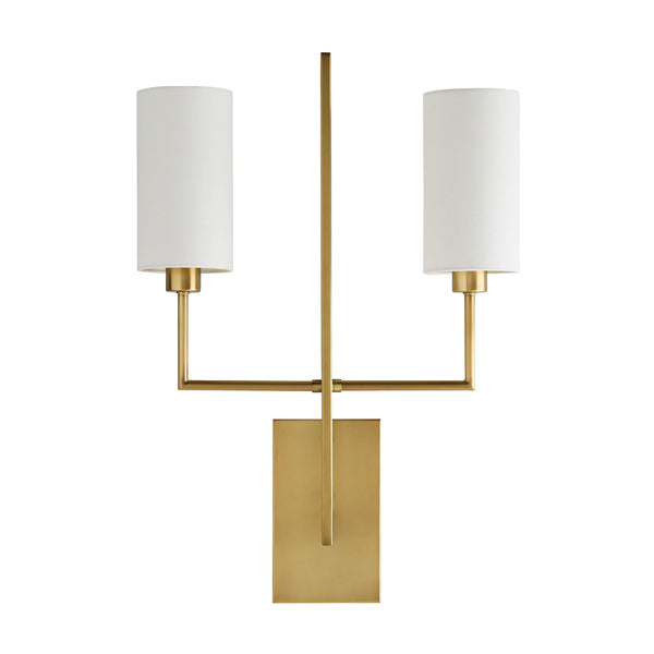 Overture Brass Wall Sconce | Currey & Company