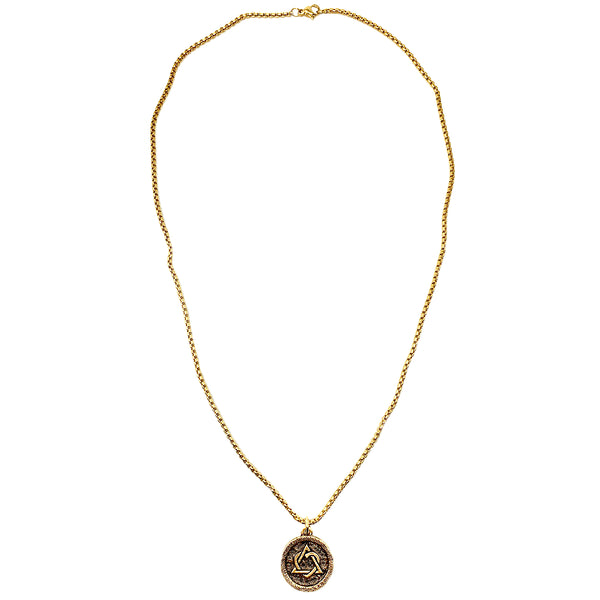 Adoption Symbol Coin Necklace - 14K gold or sterling silver. Shop Now ...