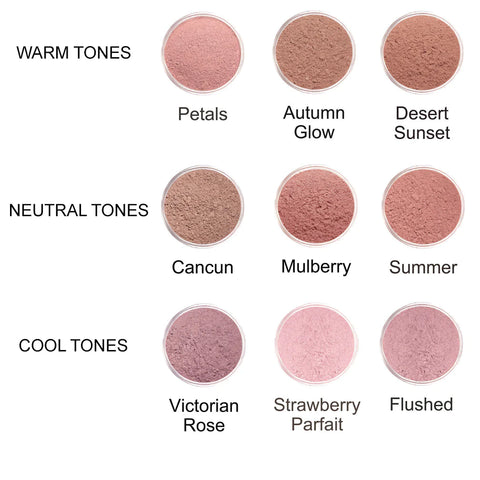 Powder Cheek Colours | Organic Mineral Blush