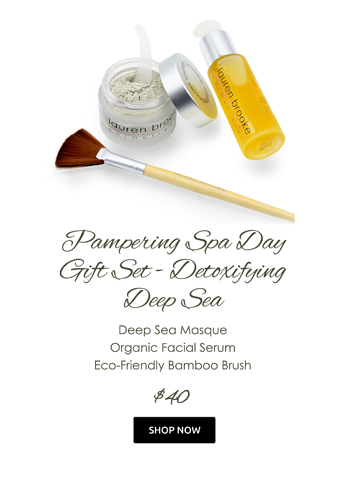 Pampering Spa Day Gift Set - Detoxifying Deep Sea