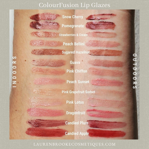 Organic ColourFusion Lip Glazes