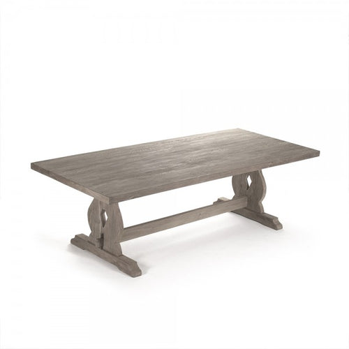 Zentique Hamburg Dining Table Dry Natural Finish