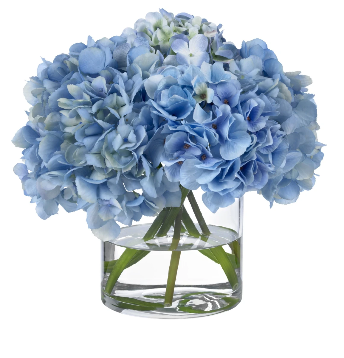 Diane James Home Blue Hydrangea Faux Floral Arrangement - Chanel Home