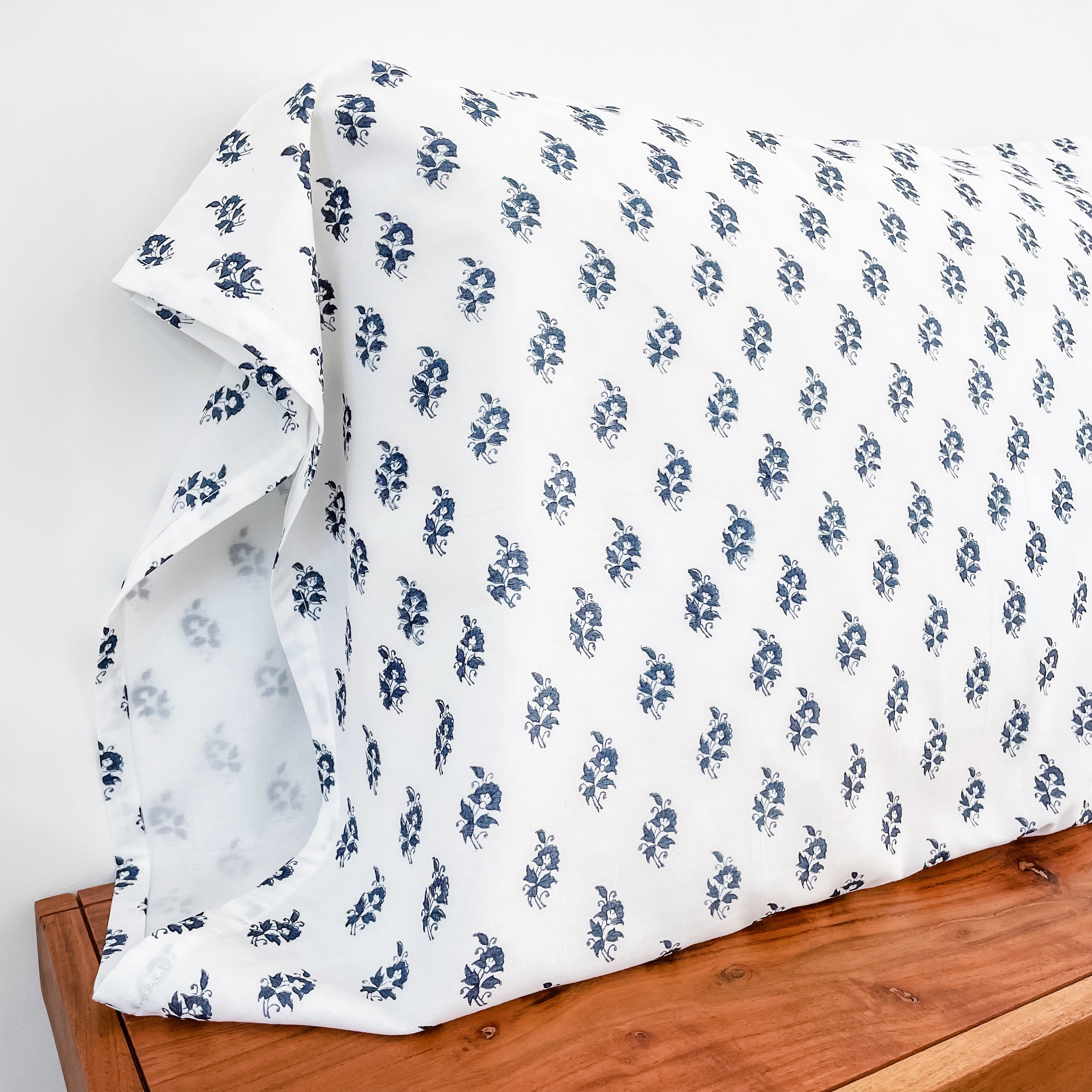 Kaveri Block Print Pillowcase