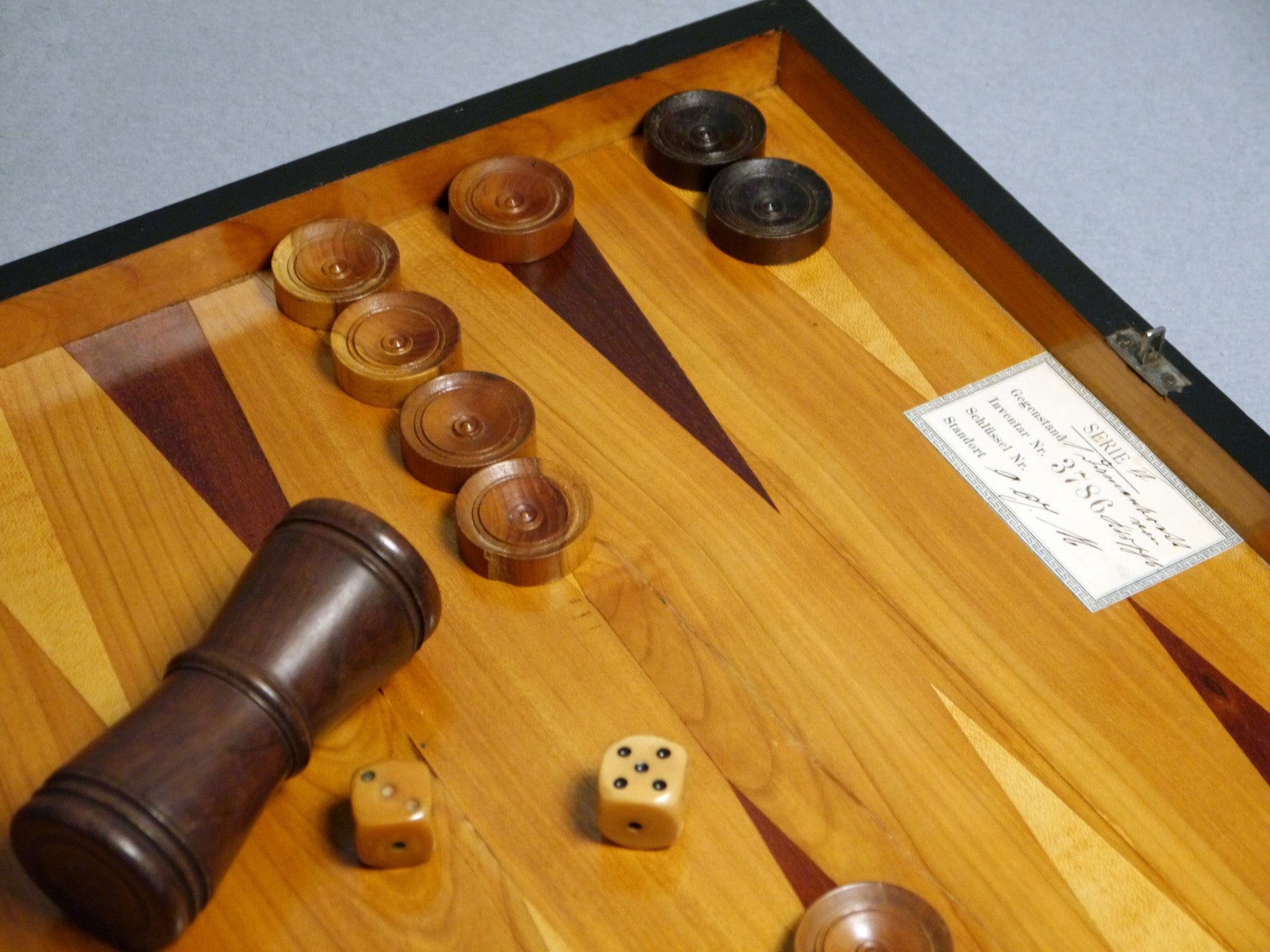 Antique German Backgammon Board | Luke Honey | Decorative Antiques