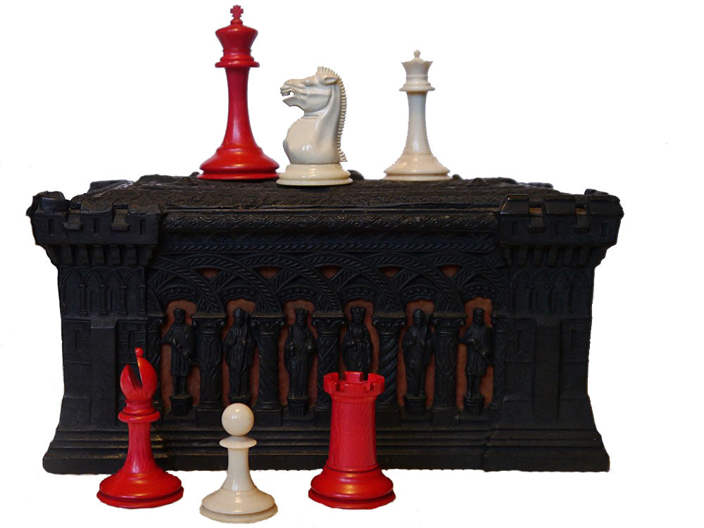 Jaques Ivory Staunton Chess Set Circa 1880 Antique Chess Sets