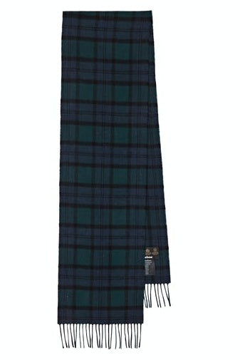 barbour black watch scarf