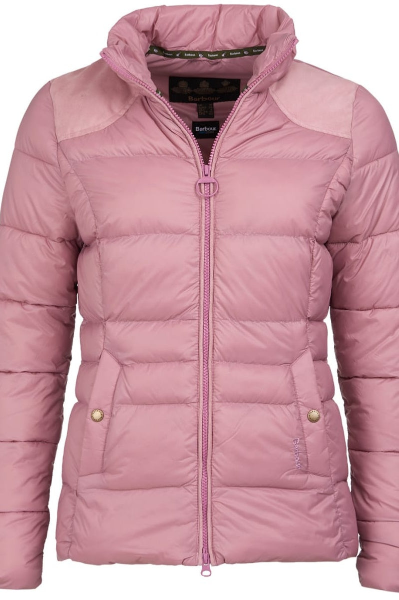 barbour ladies pink jacket