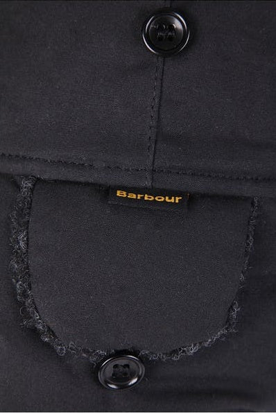 men's barbour fleece lined trapper waxed hat