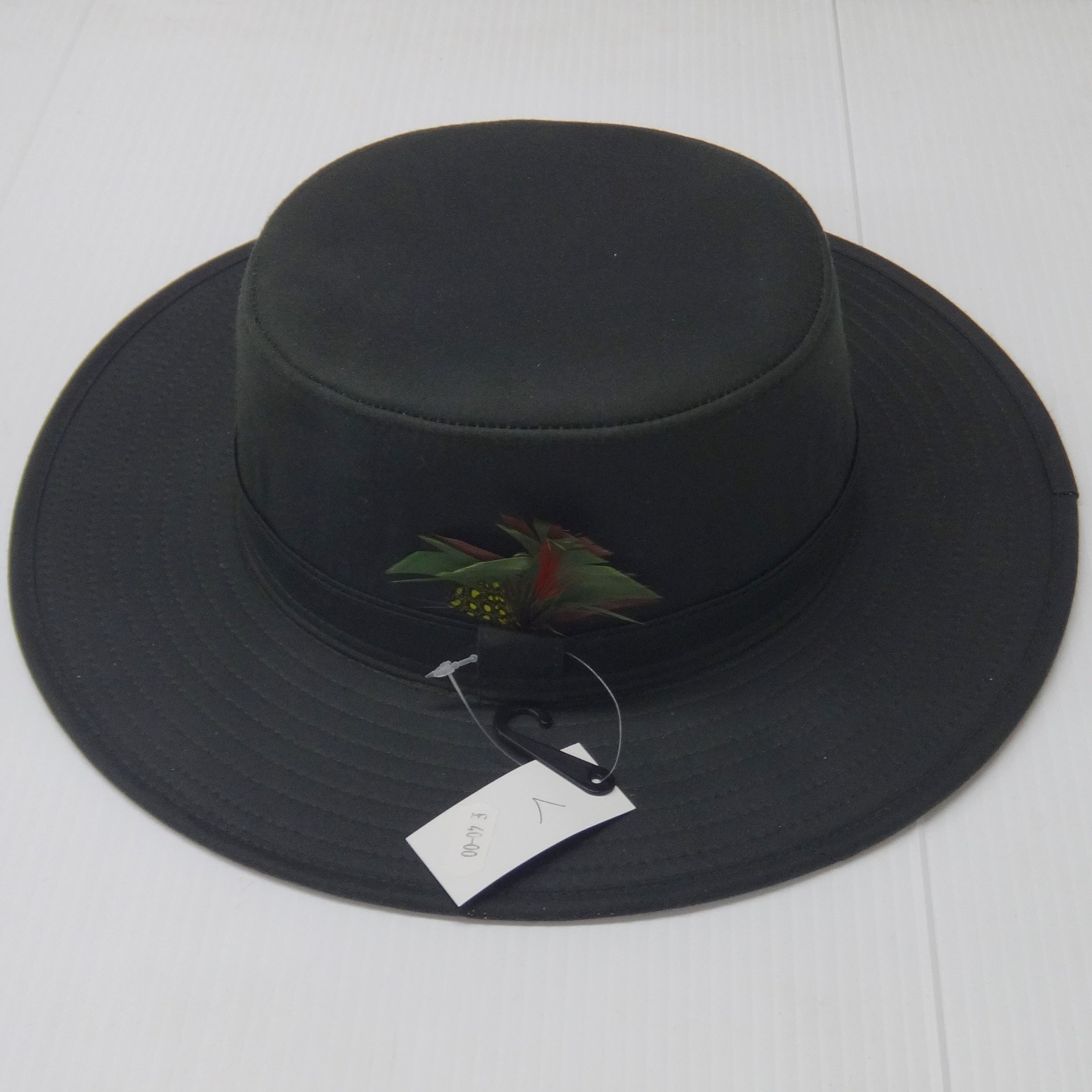 barbour wax bushman hat