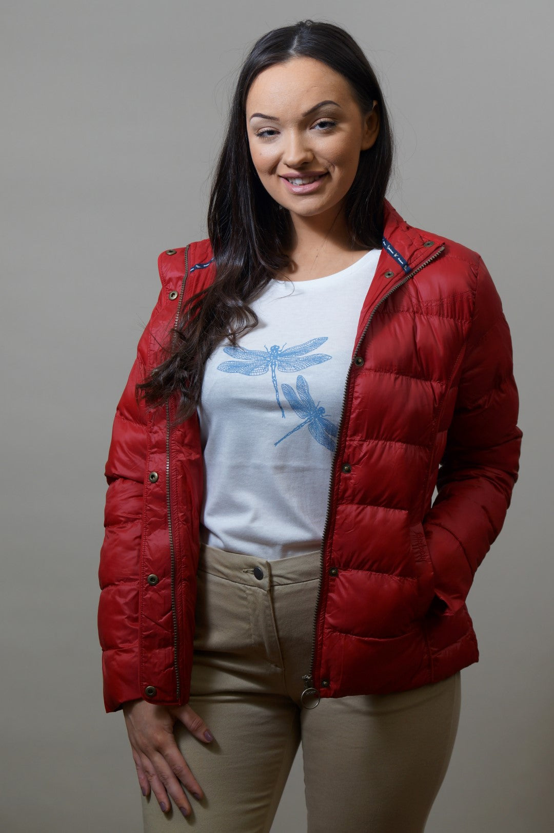 barbour ladies gondola quilted jacket