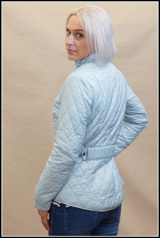 pale blue barbour jacket