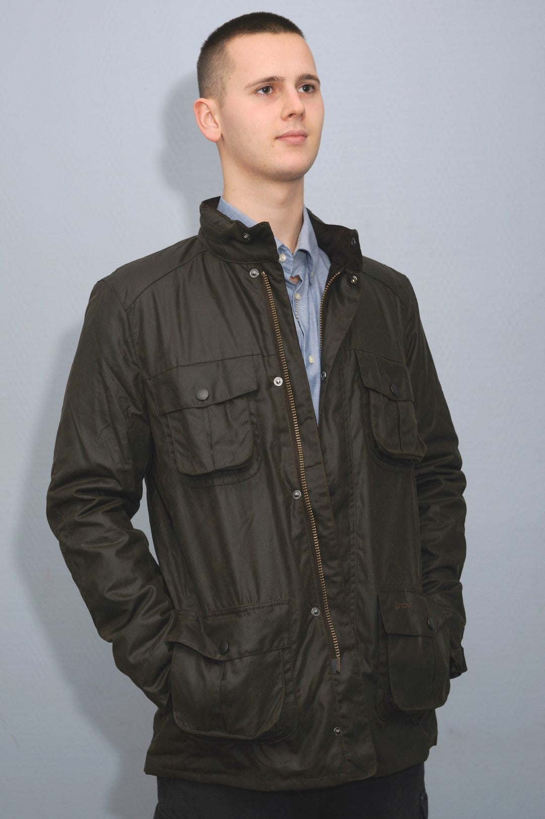 Barbour Corbridge-£190-Olive Wax-Best 