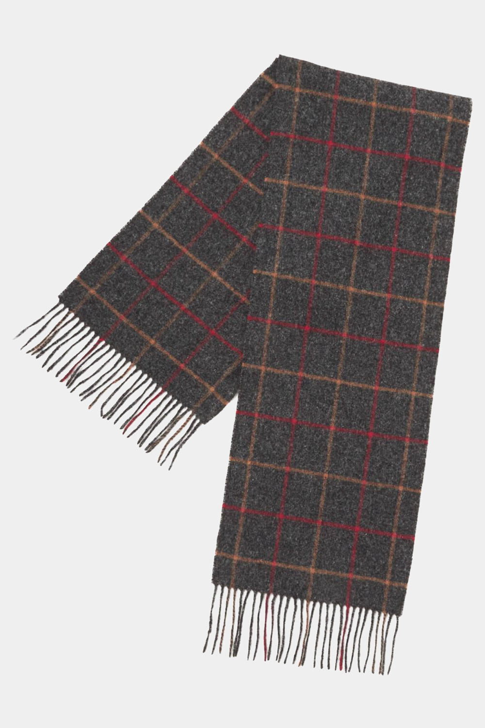 barbour tattersall lambswool scarf