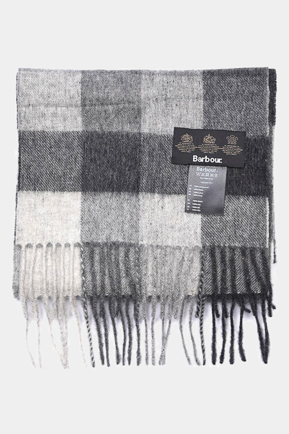 barbour tattersall lambswool scarf