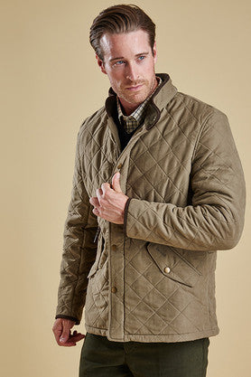 mens quilted barbour coat