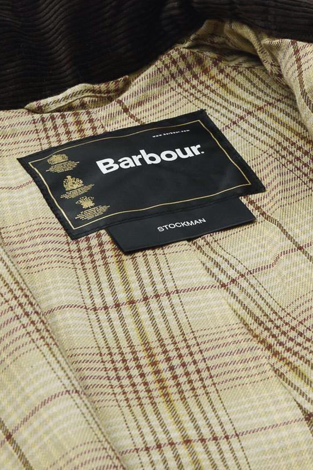 barbour stockman long wax coat