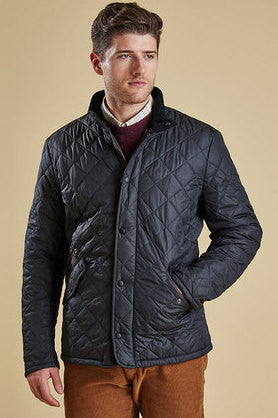 barbour chelsea jacket navy