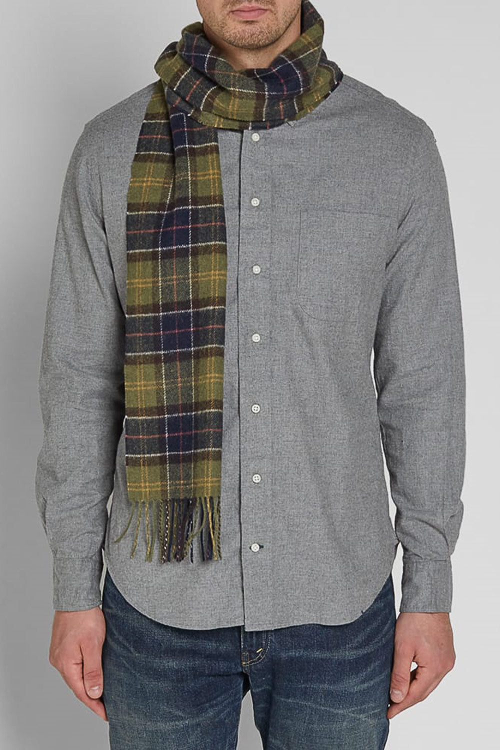 barbour classic scarf
