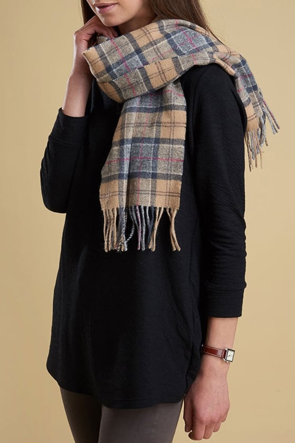 barbour scarf womens sale