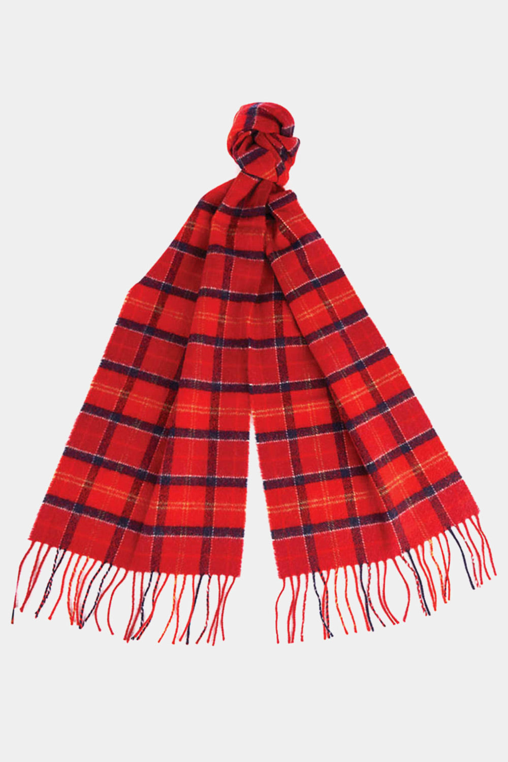 barbour international original tartan scarf