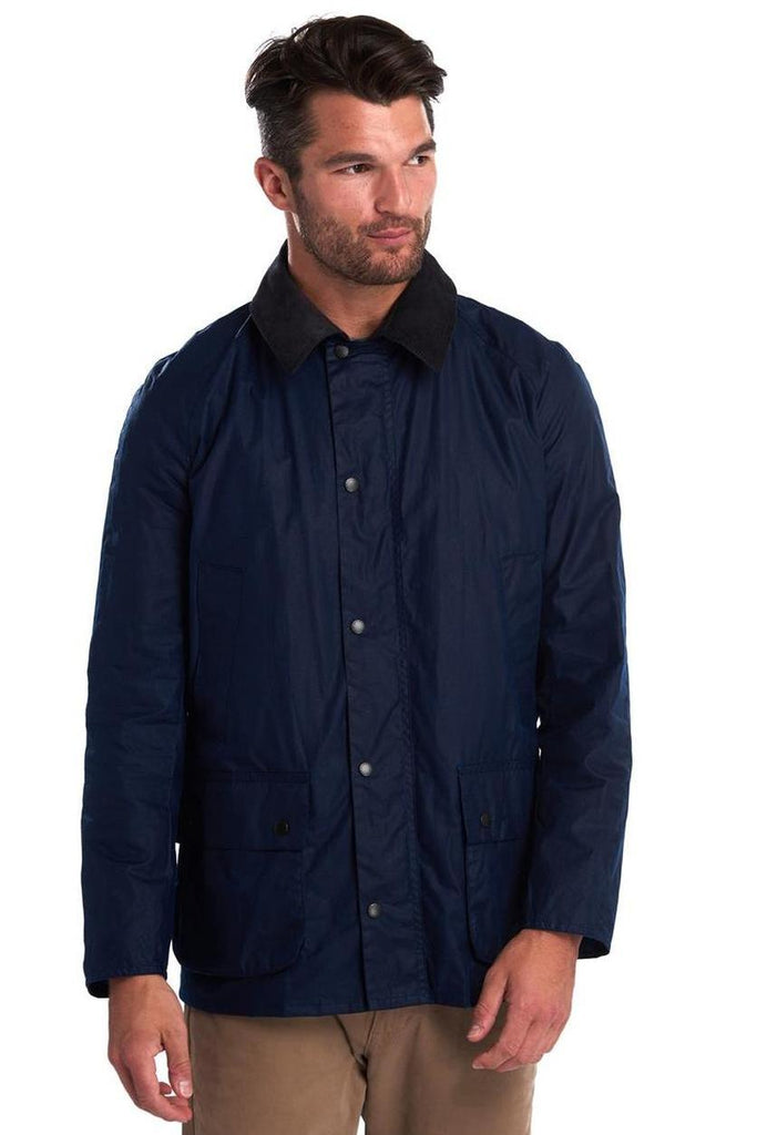 mens barbour ashby waxed jacket