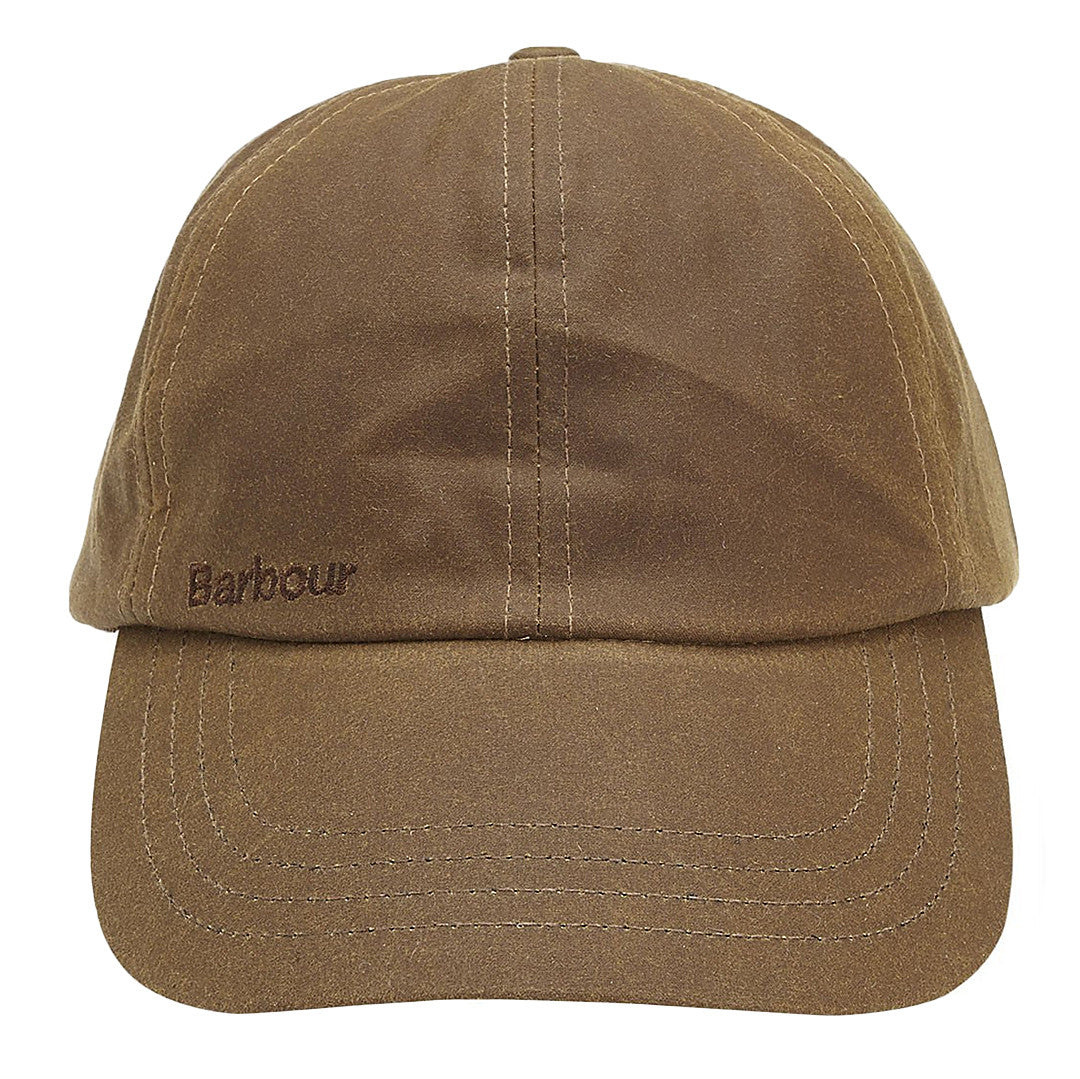 barbour wax baseball cap