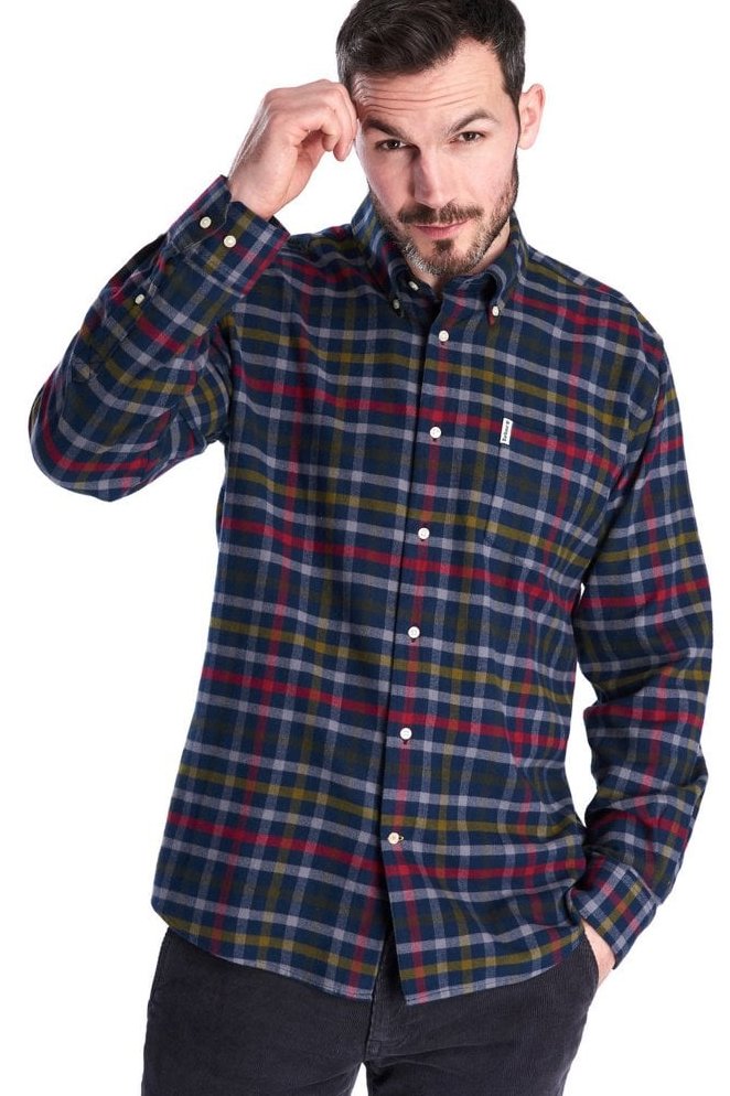 Barbour Shirt-Haldo-Super Soft Brushed 