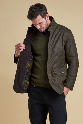 barbour linton jacket mens