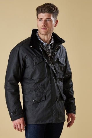 Buy your Barbour Sapper wax jacket in Black from Smyths - Smyths ...